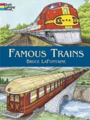Picture of FAMOUS TRAINS COLOUR BOOK
