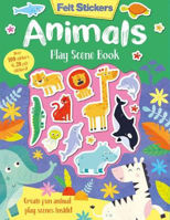 Picture of Felt Stickers Animals Play Scene Bo