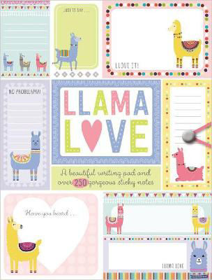 Picture of Lllama Love Sticky Notes