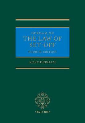 Picture of Derham on the Law of Set-Off