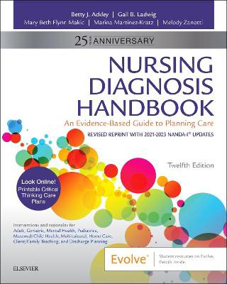 Picture of Nursing Diagnosis Handbook, 12th Edition Revised Reprint with 2021-2023 NANDA-I (R) Updates