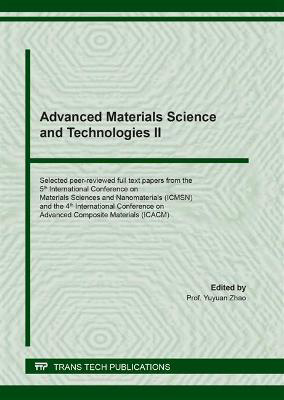 Picture of Advanced Materials Science and Technologies II