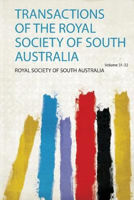 Picture of Transactions of the Royal Society of South Australia