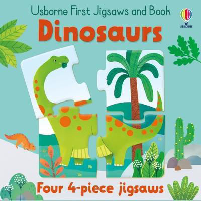 Picture of Usborne First Jigsaws And Book: Dinosaurs