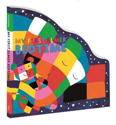 Picture of My First Elmer Bedtime: Shaped Board Book