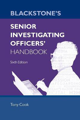 Picture of Blackstone's Senior Investigating Officers' Handbook