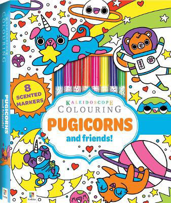 Picture of Pugicorns Colouring Kit with Marker