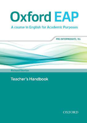 Picture of Oxford EAP: Pre-Intermediate/B1: Teacher's Book, DVD and Audio CD Pack
