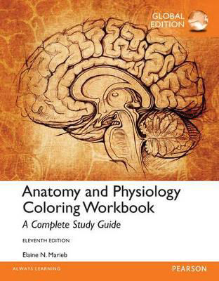 Picture of Anatomy and Physiology Coloring Workbook: A Complete Study Guide, Global Edition