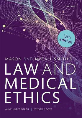 Picture of Mason and McCall Smith's Law and Medical Ethics