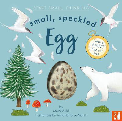Picture of Small, Speckled Egg: with a giant fold-out map