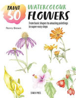 Picture of Paint 50: Watercolour Flowers